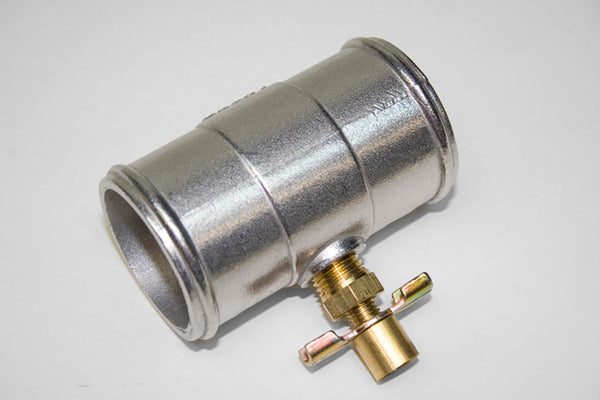 PRW - HOSE DRAIN, INLINE COOLANT, 1.75"/1.75" Male Hose Barb, Alum, univ as-cast - 5292201