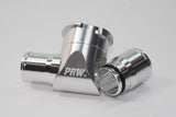 PRW - HOSE FILLER, INLINE COOLANT, 1.25"/1.50" Male Hose Barb, Satin Alum - 5292292