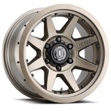 Icon Vehicle Dynamics 17 Rebound PRO Wheels Size 17X8.5 Finish Bronze Bolt Pattern 5 x 5 Backspace 4.5 Offset 6mm