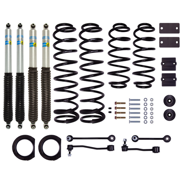 Bilstein B8 5100 Lift Kit — Front and Rear, 2024-2026 Jeep Wrangler (53-350527)