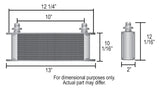 34 Row Series 10000 Stack Plate Fluid Cooler, -10AN