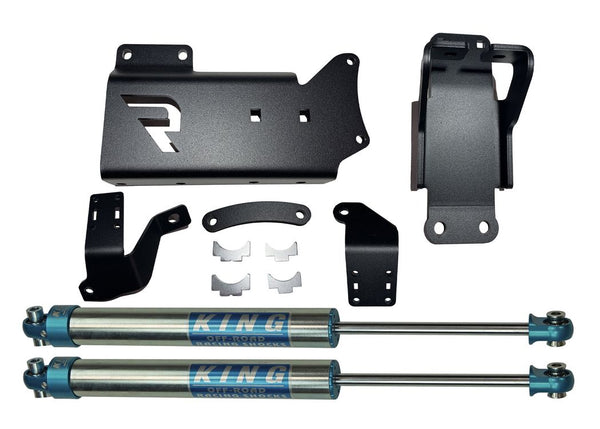 Superlift Dual Steering Stabilizer Kit with King Cylinders — 2014+ Ram 2500 / 2013+ Ram 3500 (92770-1)