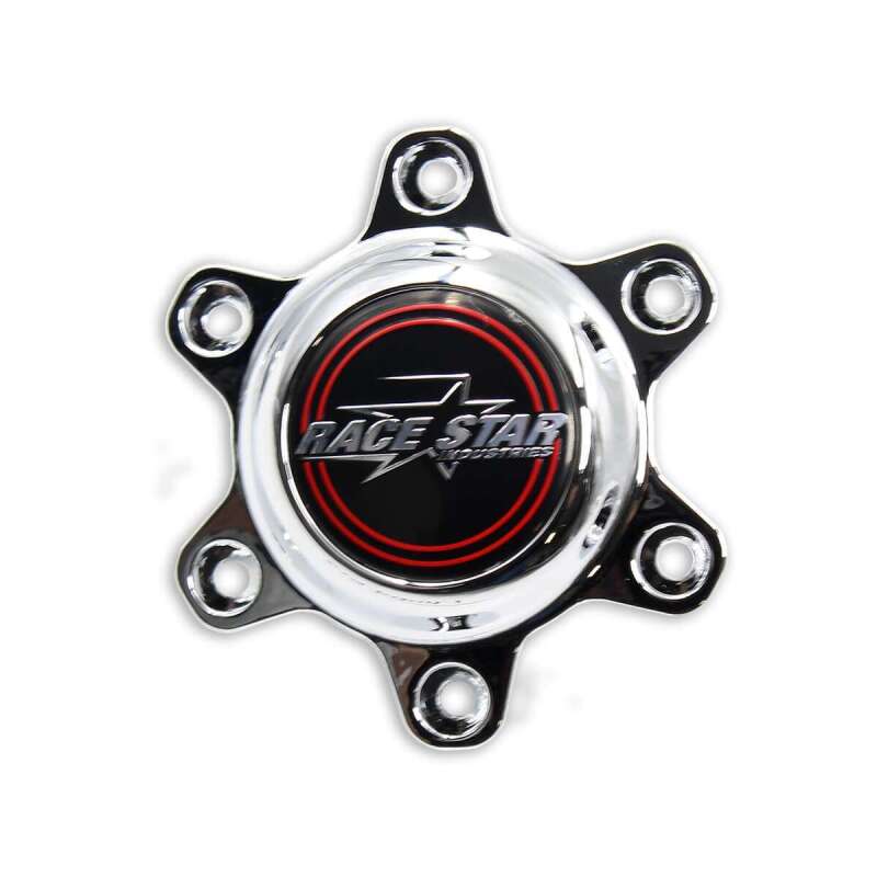Race Star Capuchon en plastique chrome 93 Truck Star avec médaillon et vis