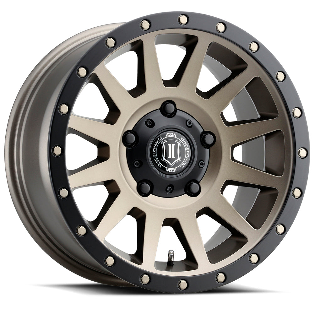 Icon Vehicle Dynamics Icon Alloys Compression Bronze 17 X 8.5/5 X 150/25 mm/5.75" Bs
