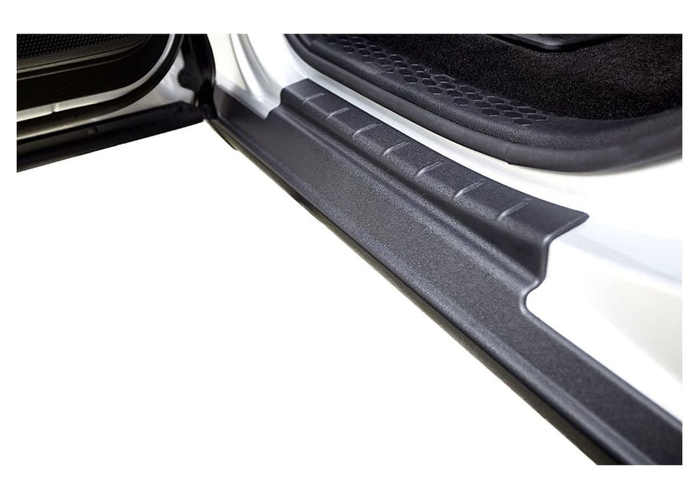 Bushwacker 2019+ Silverado/Sierra 1500 Crew Cab Truck Trail Armor Rocker Panel Black Textured