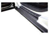 Bushwacker 2007-2013 Silverado 1500 Extended Cab Rocker Panel & Sill Plate Cover Black