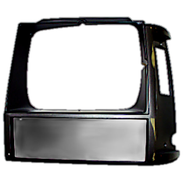 Crown Automotive Headlight Bezel, Left — for select Jeep vehicles (55000683)
