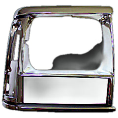 Crown Automotive Headlight Bezel — for select Jeep vehicles (55034078)