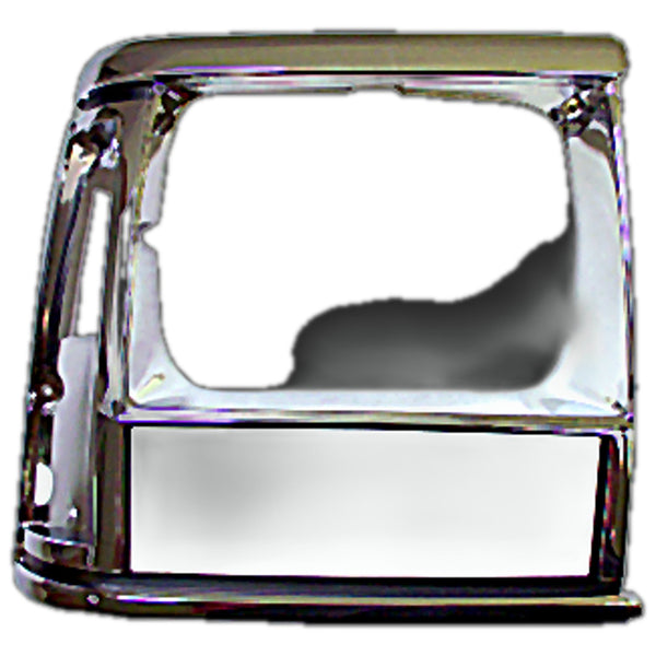 Crown Automotive Headlight Bezel — for select Jeep vehicles (55034078)