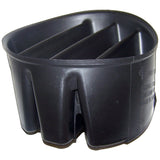 Crown Automotive Fog Light Insert — Black (55156018AB)