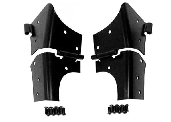 Rugged Ridge Windshield Hinges 9706 Jeep Wrangler Black