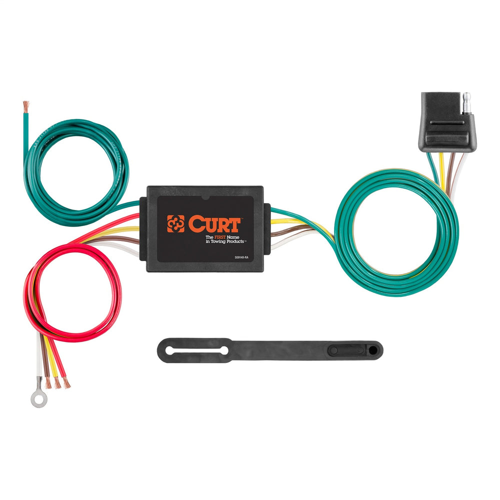CURT Multi-Fit Tail Light Converter, 3-to-2 Wire (56175)