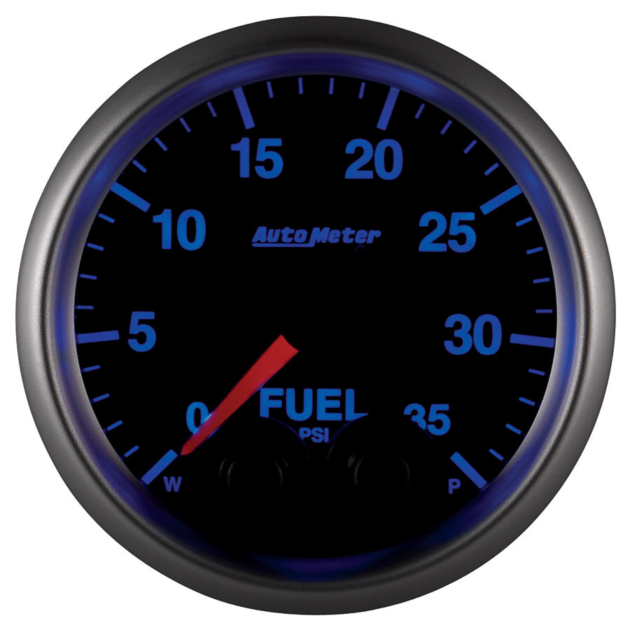 AutoMeter 2-1/16" Fuel Pressure, 0-35 PSI, Elite, W/O Pro-Control