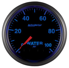 AutoMeter 2-1/16" Water Pressure, 0-100 PSI, Elite, W/O Sensor