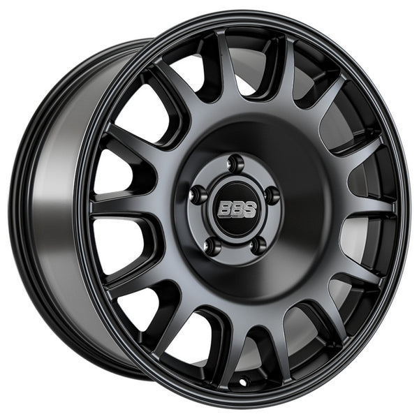 BBS TS-R 17x9in - 6x139.7 - 106.1 CB - ET0 - Satin Black Wheel