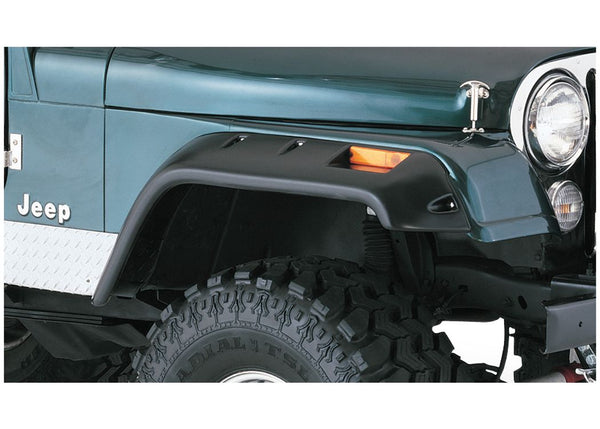 Bushwacker 5581 CJ6/7686 CJ7 Cutout Fender Flares Front PAIR ONLY (10059-07)