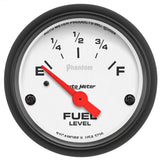 2-1/16" FUEL LEVEL, 240-33 Ohm SSE, PHANTOM