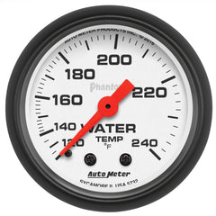 AutoMeter 2-1/16" Water Temperature, 120-240 F, Phantom