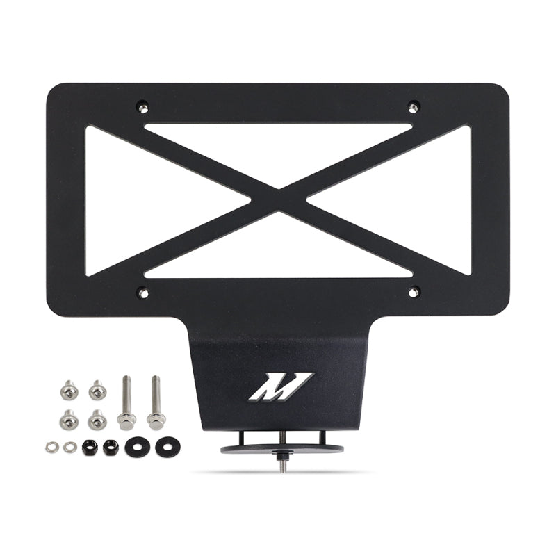 Mishimoto Support de relocalisation de plaque d'immatriculation sur crochet de remorquage 2015+ Ford F-150