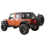 Smittybilt 2007-2018 Wrangler 4Dr Cres2 Cargo Restraint System/2In Nylon Webbing/Black