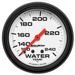 AutoMeter 2-5/8" Water Temperature, 120-240 F, Phantom