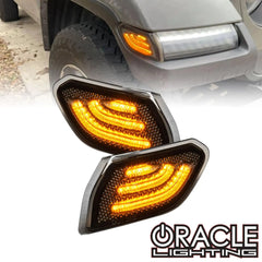 Oracle Jeep Wrangler JL Smoked Lens LED Front Sidemarkers