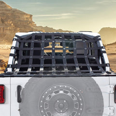 Smittybilt 2018+ Wrangler JL 4Dr Cres.2 Cargo Restraint System - Black 2 Webbing