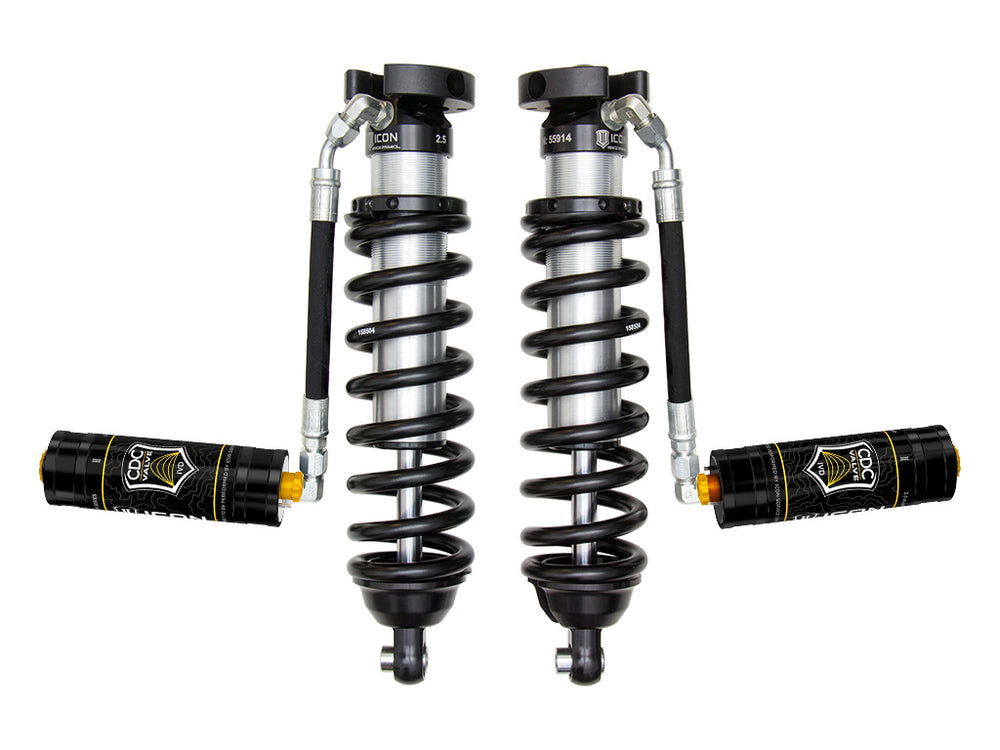 ICON 1996-2004 Toyota Tacoma, 0-3" Lift, Front,V.S. 2.5 Series Coilover Kit, Extended Travel, Remote Reserv (58715C700)