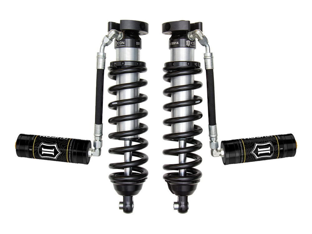 ICON 1996-2004 Toyota Tacoma, 0-3" Lift, Front,V.S. 2.5 Series Coilover Kit, Extended Travel, Remote Reservo (58715700)