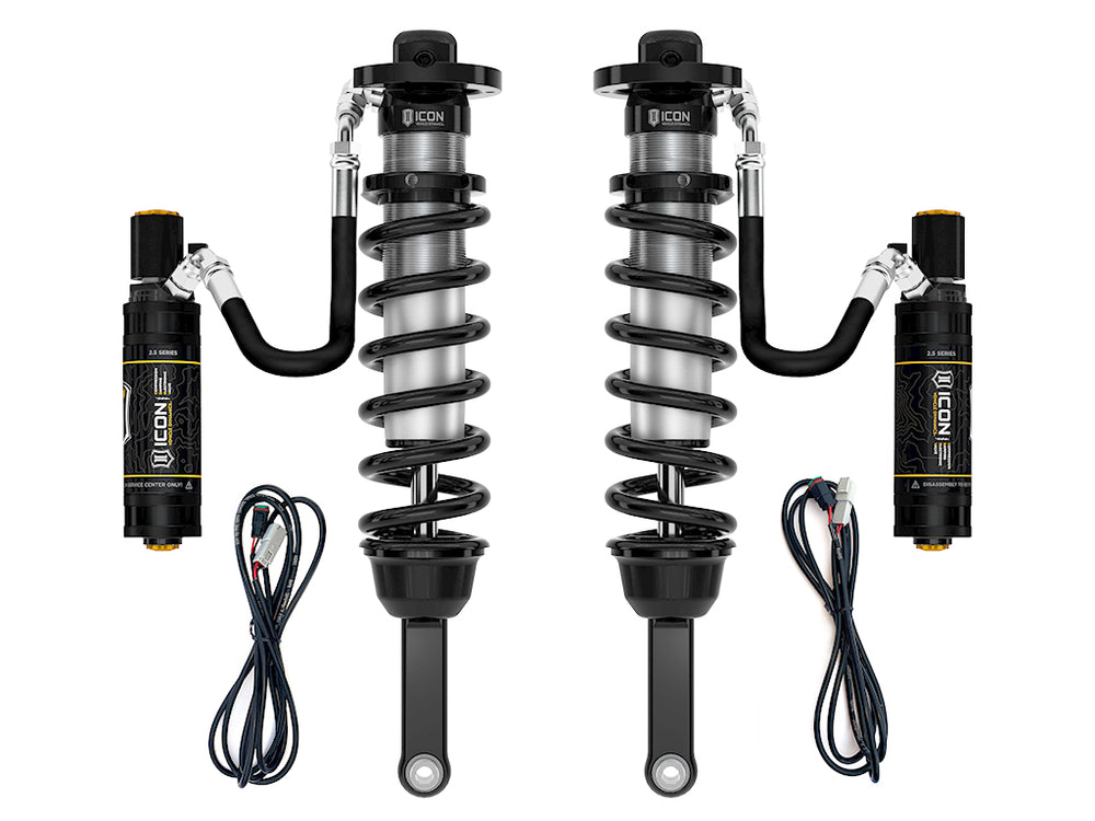 ICON 2010-2024 Toyota 4Runner, 0-3.5" Lift, V.S. 2.5 Series Extended Travel Coilover Kit, Remote Reservoir w/ (58747E)