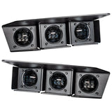 2021-2026 Ford Bronco Triple LED Fog Light Kit - Steel Modular Bumper | 90W