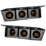 2021-2026 Ford Bronco Triple LED Fog Light Kit - Steel Modular Bumper | 90W