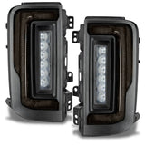V2 | 2021-2025 Ford Bronco Flush Mount LED Tail Lights - Low Profile | 1,400 Lumens Halogen Models