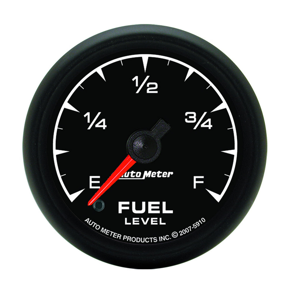 AutoMeter 2-1/16" Fuel Level, Programmable 0-280 Ohm, ES