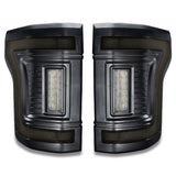 Flush Mount LED Tail Lights 2015-2020 Ford F-150 Sequential Turn Signals BLIS