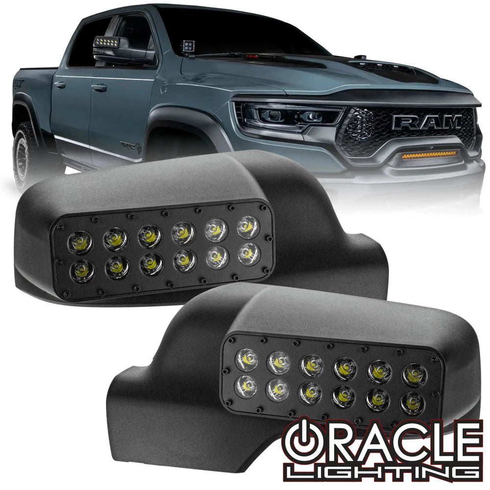 Oracle 19-23 Ram 1500 DT LED Off-Road Side Mirror Ditch Lights