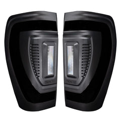 Oracle 19-23 GMC Sierra Black Series Flush Style LED Tail Lights - Factory Halogen