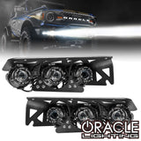 ORACLE Lighting 2021-2026 Ford Bronco Off Road LASER Auxiliary Lights + LED Fog Light Kit for Steel Bumper