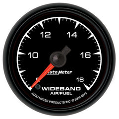 AutoMeter 2-1/16" Wideband Air/Fuel Ratio, Analog, 8:1-18:1 Afr, ES