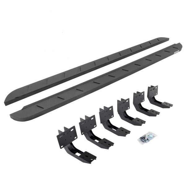 Go Rhino Marchepieds latéraux — 2019+ RAM 1500 CREW Cab (63430687ST)