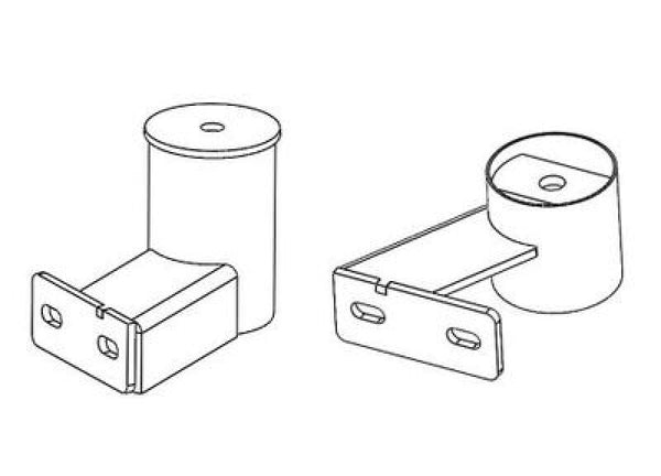 Go Rhino Dominator Xtreme D1/D2/D6/DS/DSS/DT Side Step Mounting Brackets Only — 2021+ Ford Bronco Sport