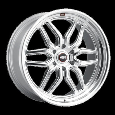 Weld Racing Roue 17x11 Laguna Drag 5x127 ET44 BS4.25 diamètre 78.1 - argent brillant usiné