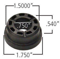 Ridetech Delrin Control Arm Single Bushing (1.5in Large OD / .750 ID / .785in OAL)