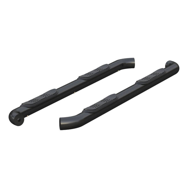 ARIES Barres latérales rondes en acier 3 po 2019+ Ranger cabine multiplace - noir
