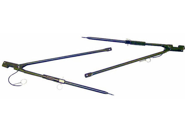 Rugged Ridge Supérieur de souple — 1987-1995 Jeep Wrangler (PAIR)