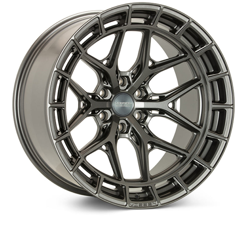 Vossen Roue HFX-1 20x9.5 / 6x139.7 / +15 / alésage 106.1 / Deep - gris métal mat