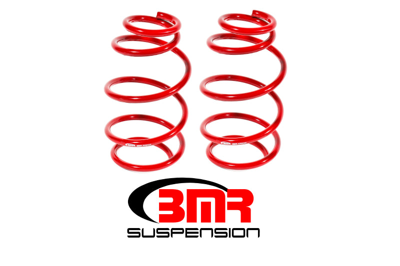 BMR Ressorts d'abaissement avant 10-15 Camaro 5e génération V6 - rouge