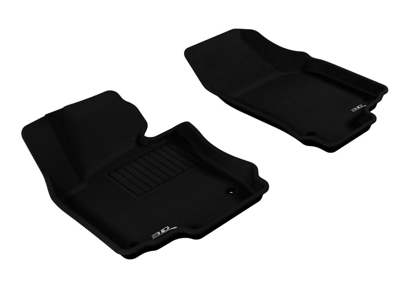3D MAXpider Tapis de sol de 1re rangée Kagu 2005-2010 Volkswagen Jetta/Golf - noir