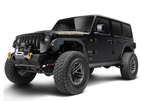 Bushwacker 2018+ Wranger L Sport/Sport S/Unlimited Sahara/Sport/Sport S Trail Armor Fender Delete Kit