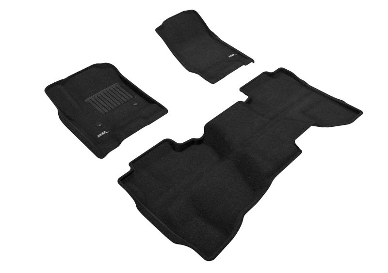 3D MAXpider 14-18 GMC Sierra 1500 Double Cab Elegant Black R1 R2